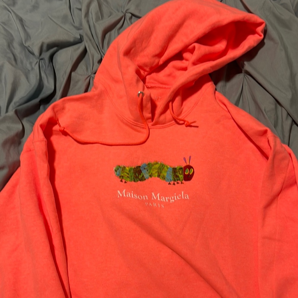 Mega yacht “Maison Margiela” RARE hungry caterpillar hoodie